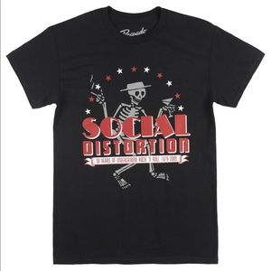 Social Distortion 30 Year Anniversary Tee Black